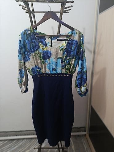 женские сапоги б у: Женская одежда — комплект отдельных вещей: 1) Платье LAGAZZETTA: - — 1