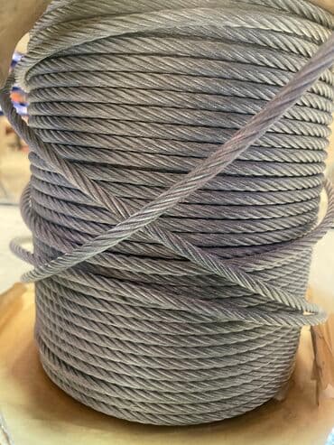 кабель для электричество: Трос диаметром,2мм,3мм,4мм,5мм,6мм,8мм,10мм
Зажимы для троса — 1