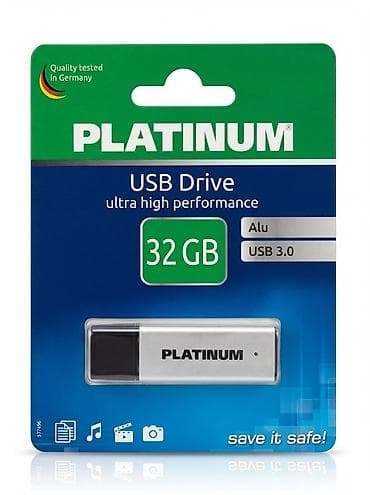 Флеш - накопитель флэшка Platinum 32ГБ USB 3.0 - ALU Бренд