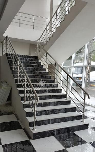 куплю лесницу: Перила и ограждения из нержавеющей стали - Материал: нержавеющая — 1