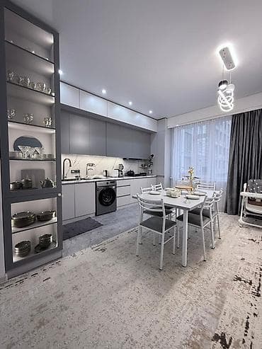 vip kant: 3 комнаты, 69 м², Элитка, 2 этаж, Дизайнерский ремонт — 1