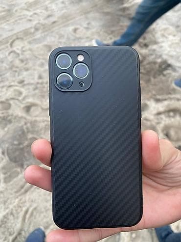 бу телефоны айфоны: IPhone 11 Pro, Б/у, 64 ГБ, Зеленый, Чехол, 75 % — 3