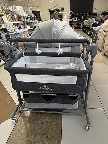 электронная люлька: Люлька, Колыбель, Металл, цвет - Серый — 1