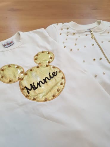 национальный костюм для детей: Комплект, цвет - Белый, Новый — 2