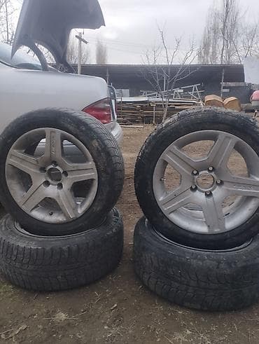 m5 e39: Литые Диски R 16 AMG, Комплект, отверстий - 5 — 3