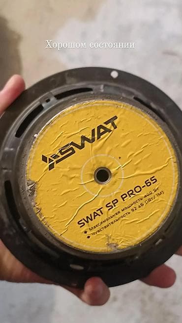 Пара среднечастотных динамиков SWAT SP PRO-65 (6.5"). Основные