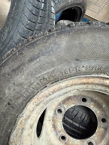 диск на авто: Колесо в сборе (диск + шина) - Шина: Cordiant Passage S 205/80R12LT — 4
