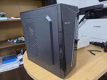 мини корпус для пк: Корпус ПК, Б/у, Delux, цвет - Черный — 3