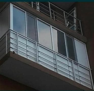 Алюминиевое остекление балкона с раздвижными системами - Каркас и — 1