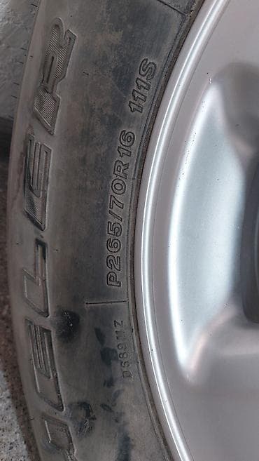 диски под авто: Колеса в сборе 275 / 70 / R 16, Всесезонная, Б/у, 1 шт, Внедорожные (АТ/МТ), Литые, отверстий - 5 — 2