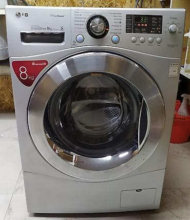forerunner 965: Б/у стиральная машина автомат LG Direct Drive на 8 кг в идеальном — 1