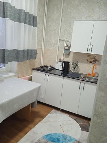 ош суточный квартира: 1 комната, Постельное белье, Кондиционер, Парковка — 2