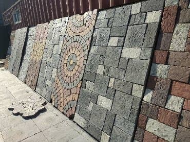 камни для аквариума: Брусчатка, тротуарная плитка под белый мрамор, камень, дерево. В — 7