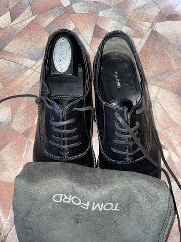 ecco 42: Мужские туфли, 44, Б/у, цвет - Черный, Самовывоз — 5