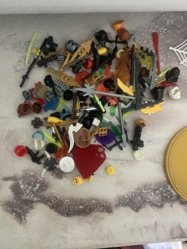 Оюнчуктар: Lego 8 фигурок оригинальных 36 не ориг Аксессуары для фигурок И в — 3