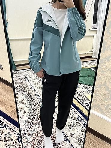 купить спортивный костюм adidas оригинал: Спортивный костюм adidas (верх + брюки) - Верх: легкая ветровка на — 1