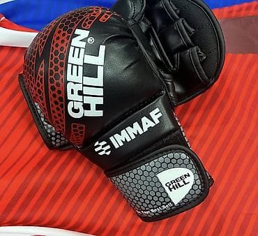 Спорт и отдых: Перчатки для ММА Green Hill (IMMAF) - Тип: перчатки для смешанных — 1