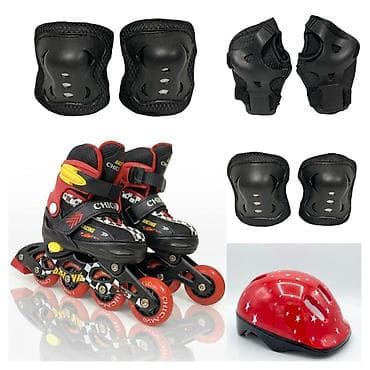 training mask: Детский комплект для роликового катания Размер 29-32, 31-34 Состав — 1