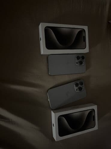 iphone x 256gb цена в бишкеке: IPhone 15 Pro, Natural Titanium, Коробка — 3