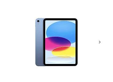 Планшет, Apple, память 128 ГБ, Б/у, Классический цвет - Синий