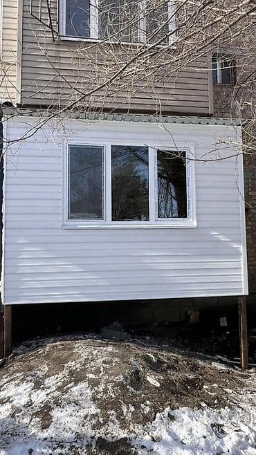 дом из контейнер: Капитальное остекление и вынос балкона/лоджии под ключ - Увеличение — 1