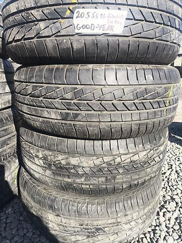 Шины 205 / 55 / R 16, Лето, Б/у, Комплект, Легковые, GoodYear