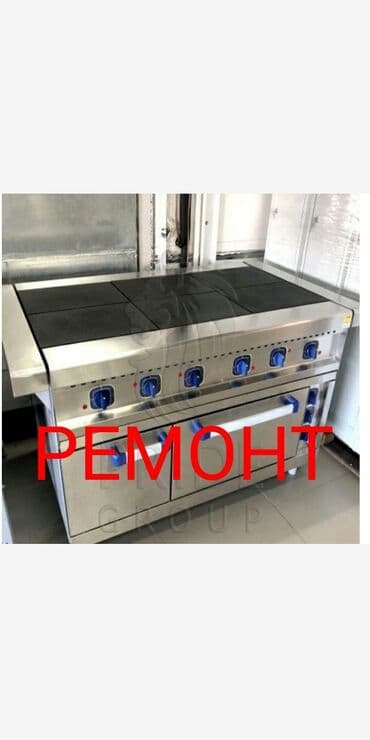 ✓ Ремонт духовок, газовых плит, электроплит, промышл, бытовых с