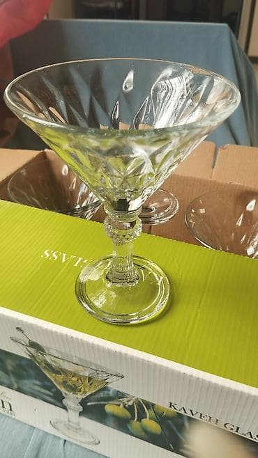 посуда для бара: Набор бокалов Kaveh Glass Rhyton Элегантный набор для домашнего бара — 3