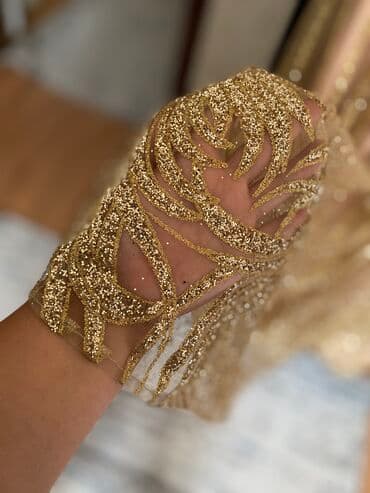 национальные украшения бишкек: Очень красивое вечернее платье в золотом цвете Размер 48-50 Подклад — 3