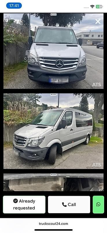 sprinter 516: Mercedes-Benz Спринтер: 2014 г., 2.2 л, Автомат, Дизель, Бус — 4