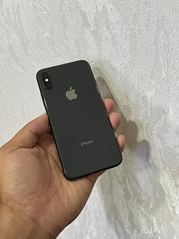 редми 12 с: IPhone X, Б/у, 64 ГБ, Space Gray, Защитное стекло, Чехол, 73 % — 1