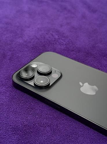 IPhone 14 Pro, Б/у, 256 ГБ, Jet Black, 100 %