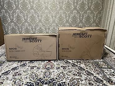 Коляски: Коляска 2-в-1 Cybex Mios Jeremy Scott (Wings), комплект прогулочного — 2