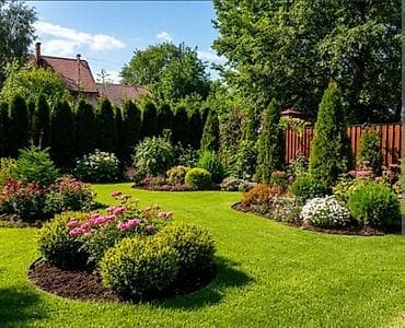 работа по саду: Ландшафтные работы и озеленение участка - Профессиональная посадка — 1