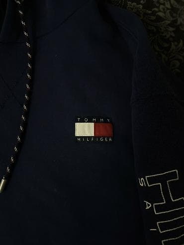 Толстовки: Худи Tommy Hilfiger, темно‑синее(оригинал заказывал с оригинального — 2