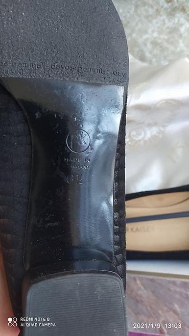 Туфли: Туфли натуральная замша. Peter Kaiser. Германия. Размер 6.1/2.( На — 4