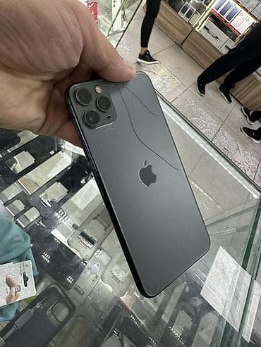 IPhone 11 Pro Max, Б/у, 64 ГБ, Space Gray, Защитное стекло, Чехол, 89 %