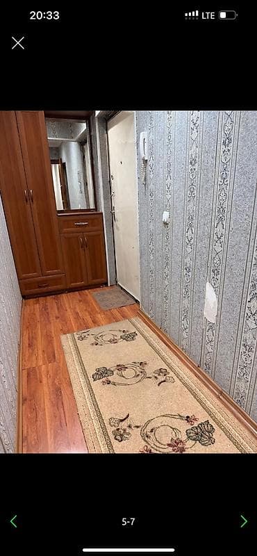 Квартиры: 1 комната, 34 м², 104 серия, 4 этаж, Косметический ремонт — 6