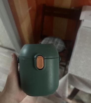 баночки стеклянные: Пищевой контейнер, цвет - Зеленый, Самовывоз, Платная доставка — 3