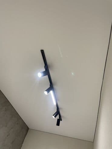 Двери на заказ: Натяжной потолок Матовое Монтаж — 4