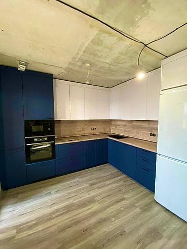 вытяжки очок: Кухонный гарнитур, Новый, цвет - Белый, МДФ, Бесплатная доставка — 6