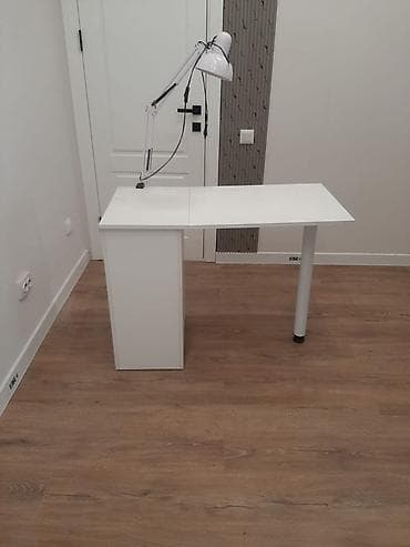 Другая мебель: Стол трансформер Для офиса, Другая конструкция, цвет - Белый — 1