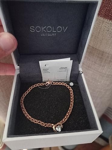 браслет ош: Браслет, Проба 585, Женские, Новый, Парный набор — 4