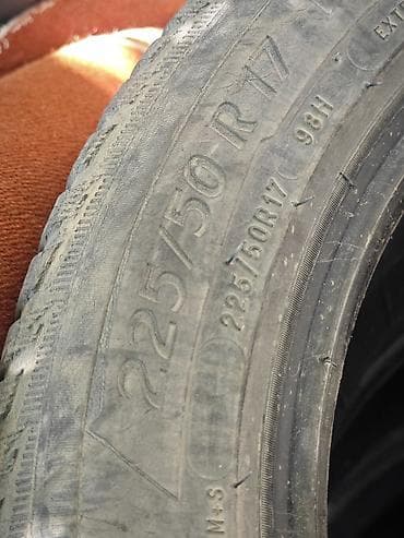 89 2: Б/У Всесезонная шина 225/50 R17 уступлю - Размер: 225/50 R17 - — 4
