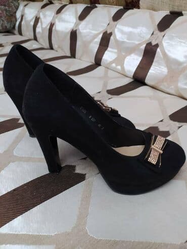 каблуки 41: Туфли в хорошем состоянии, размер 39, длина каблука 12 см — 2