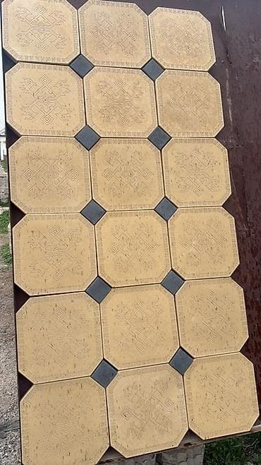 Тротуарная плитка (бетонная) Прессованный Элитный Мрамор бордюры лотки