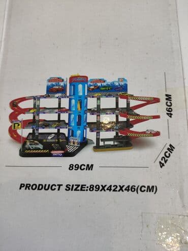 кукла домик: Парковка с лифтом для маленьких машинок типа hot wheels — 2