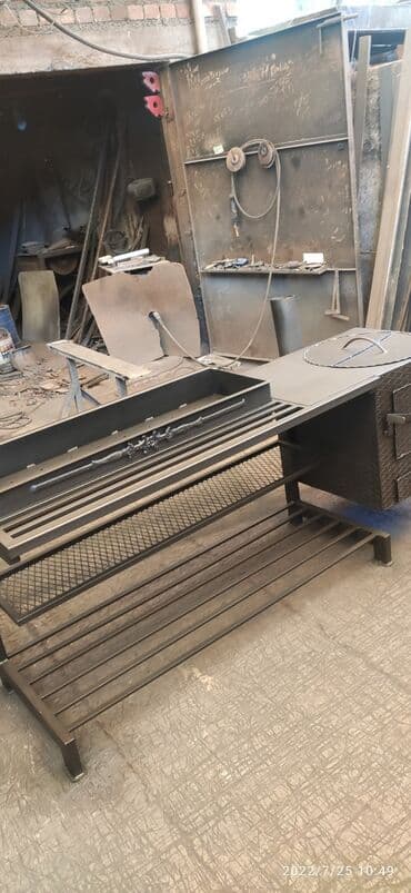 сколько стоит барбекюшница: Мангал Платная доставка, Самовывоз — 4