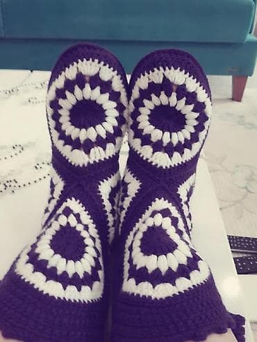 luis vitton: Домашние тапочки, 38, Новый, цвет - Фиолетовый, Самовывоз — 1