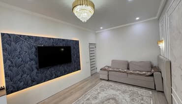 продаю квартиру асанбай: 1 комната, 48 м², Элитка, 5 этаж, Дизайнерский ремонт — 1